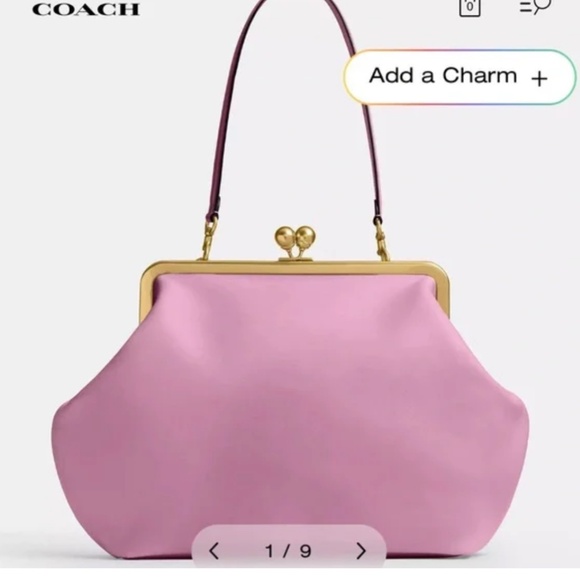 [For Sale] Brand New Coach Pink Kiss Lock Bag – Never Opened – $1800 (US Only) - Picture 1 of 4